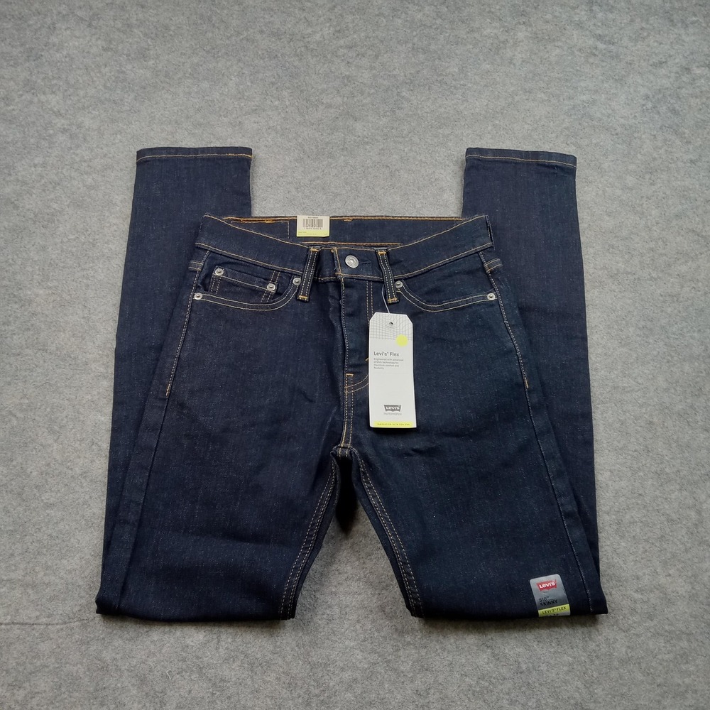 Levis‎ Jeans Mens 28x32 Dark Wash Flex Slim Fit Stretch Denim Performance Pants
